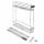 StrongWire double panier latéral 150mm tout fil