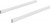 HETTICH 9121998 ArciTech reling longitudinal, 450mm, droite, blanc