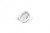 StrongBox ND support de tringle frontal, vis a bois, blanc