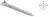 StrongFix Vis a bois TX 3,5x16mm tete fraisée zinc blanc