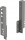HETTICH 9121848 ArciTech support arriere 186, droite, anthracite