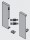 BLUM ZIF.74C0 fixations frontales Antaro gris P+L BLUM ZIF.74C0 fixations frontales Antaro gris P+L